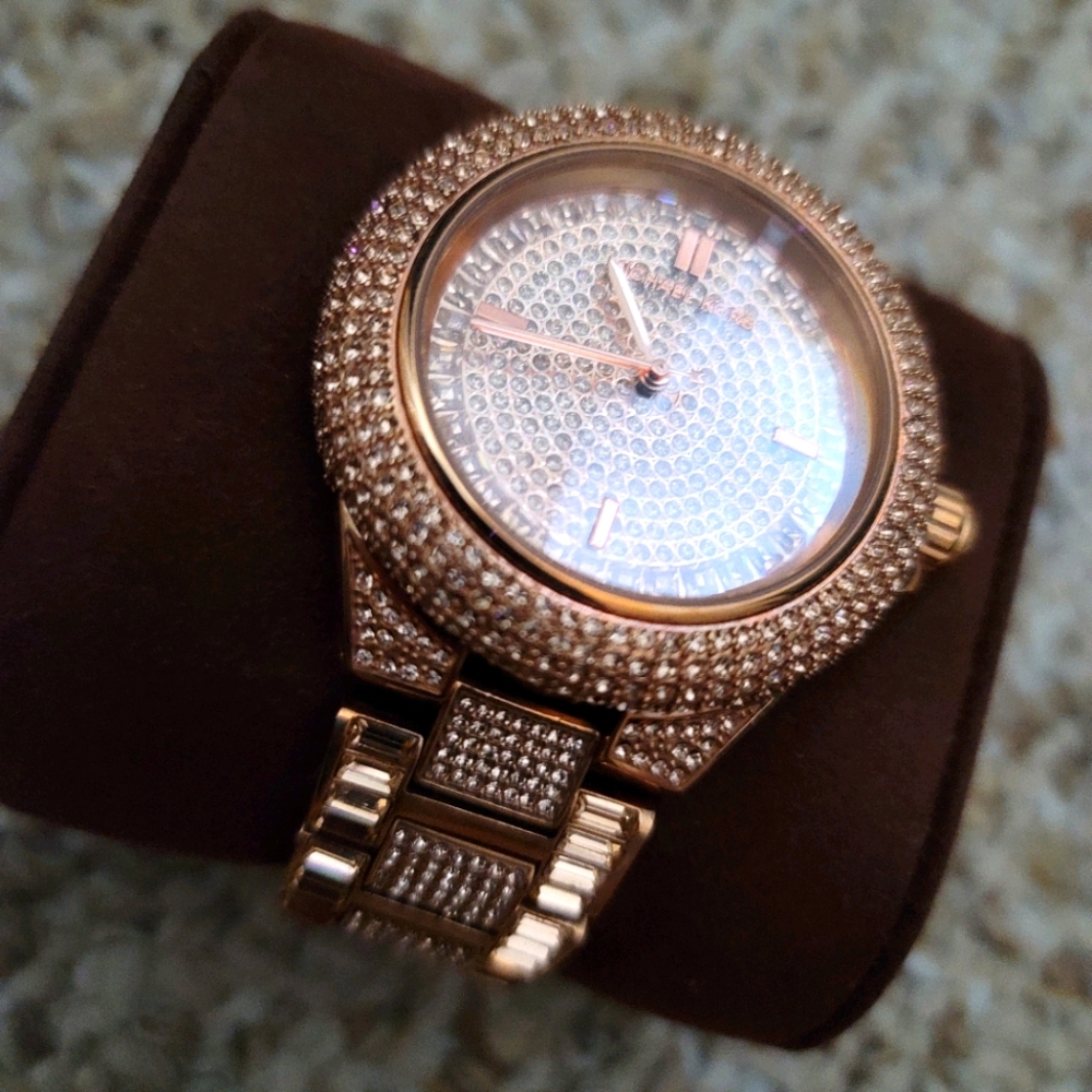 Original Michael Kors rose gold watch